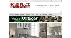 Desktop Screenshot of homeplacefurniturenyc.com